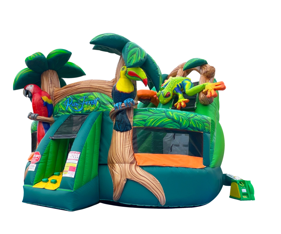 Rainforest Kid Zone inflatable