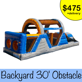 backyard 30' obstacle course